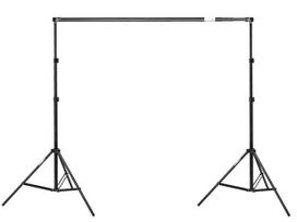 Fono stovo rinkinys SET ATELIER, 300 cm trikojai, teleskopinė skersinė juosta