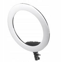 LED žiedinė lempa 650W, 44 cm, 3200–5500K, makiažui ir asmenukėms