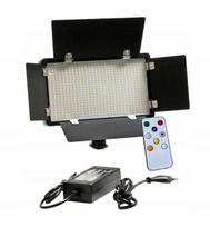 LED panelė 600 LED PRO U600+ su ISO ir 1/4" jungtimi, GATES nuotolinio valdymo pultu, 230V
