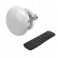 LED lemputė 85W E27 su nuotolinio valdymo pultu, 3000K–6500K