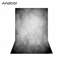 Fotografavimo fonas Andoer, 1,5 x 2,1 m, pilkas, vintažinis