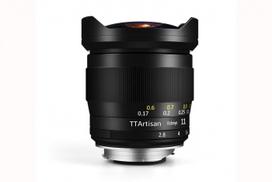 Plačiakampis objektyvas TTArtisan 11mm F2.8 žuvies akis Sony E