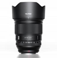 Fiksuoto židinio objektyvas Viltrox AF 75mm f/1.2 XF Fuji X + Benro trikojis
