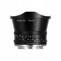 Fisheye objektyvas TTArtisan 7.5mm F2, Sony E-mount