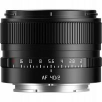 Objektyvas TTArtisan AF 40mm F2 ED ASPH Sony E-mount, pilno kadro