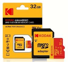 Atminties kortelė Kodak 32GB microSD SDHC UHS-I U3 V30 A1 4K su adapteriu