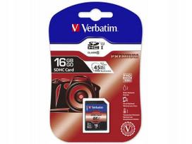 Atminties kortelė Verbatim Premium 16GB SDHC