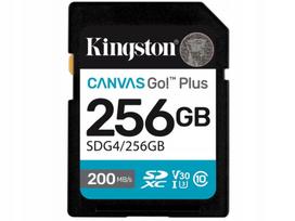 Atminties kortelė KINGSTON Canvas Go! Plus SDXC 256GB