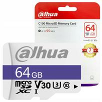 Atminties kortelė MicroSD Dahua TF-C100 64GB, UHS-I, SDXC, stebėjimo kameroms