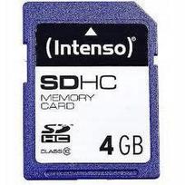 Atminties kortelė SD Intenso Class 10, 4GB