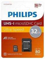 Atminties kortelė Philips MicroSDHC 32GB, Class 10, UHS-I U1 su adapteriu