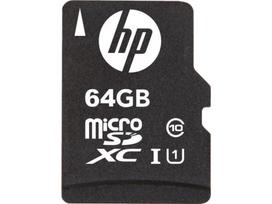 Atminties kortelė HP microSDXC U1 Class 10 64GB su adapteriu