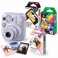 Momentinis fotoaparatas Fujifilm Instax Mini 13 violetinis + 30 nuotraukų