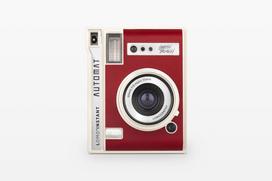 Momentinis fotoaparatas Lomography Automatic, raudonas