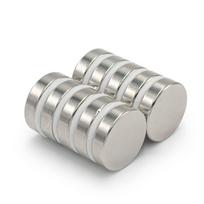Neodimio cilindriniai magnetai HUNTER, 20x5 mm, 10 vnt.