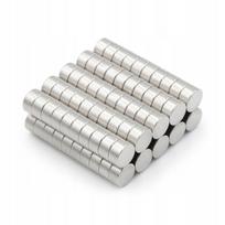 Neodimio cilindriniai magnetai 4x2 mm, stiprūs, HUNTER, 100 vnt.