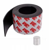 Magnetinė lipni juosta 3M, 500 cm x 40 mm x 1,5 mm