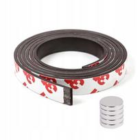 Magnetinė juosta su lipniu 3M sluoksniu, 500 cm x 15 mm x 1,5 mm