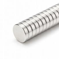 Cilindriniai neodimio magnetai 8x2 mm N38, 50 vnt.