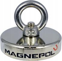Neodimio magnetas MAGNEPOL, 300 kg, N52, su rankena, 80 mm