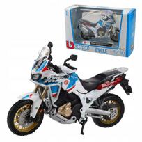Motociklo modelis BBURAGO HONDA Africa Twin Adventure, 1:18 mastelis