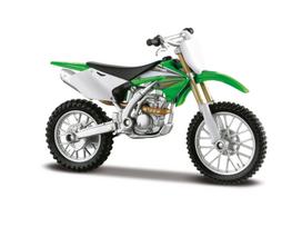 Metalinė motociklo modeliukas Kawasaki KX 250F, 1:18