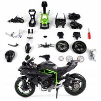Surenkamas motociklo modelis Kawasaki Ninja H2R, 1:12, Maisto