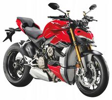 Modelis Ducati Super Naked V4S 1:18, kolekcinis žaislas