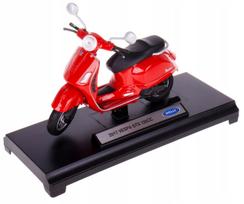 Vespa GTS 125cc miniatiūrinis motorolerio modelis Welly 1:18