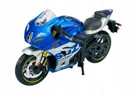 Žaislinis motociklas BBURAGO 2021 Suzuki GSX-R1000R, 1:18