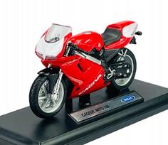 Metalinis motociklo modelis WELLY CAGIVA MITO 125, 1:18, 12163