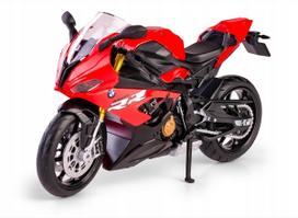 Žaislinis motociklas RMZ City 2020 BMW S1000RR, raudonas, 1:12