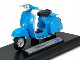 Motociklo modelis WELLY Vespa 150cc 1:18 su stovu 12848