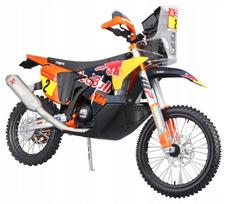 Modelinis motociklas Maisto KTM 450 Rally RedBull Dakar, 1:6
