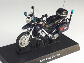 Metalinis motociklo modelis BMW F650 GS 1999, 1:24, DeAgostini