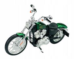 Modelis MAISTO 2013 HARLEY-DAVIDSON XL 1200V Seventy-Two žalias motociklas, 1:12
