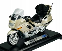 Motociklo modelis Welly BMW K1200 LT, 1:18, su stovu, 12147