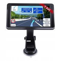 7" sunkvežimių GPS navigacija, nemokami Europos žemėlapiai