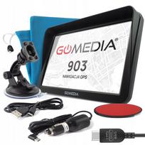 Automobilinė navigacija GOMEDIA 903, 9", USB-C, 16GB ROM, 256GB RAM