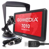 Automobilinė navigacija GOMEDIA 7010 PRO, 7", USB-C, 16GB ROM, 512GB RAM