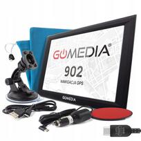 Automobilinė navigacija GOMEDIA 902 TIR, 9", USB-C, 16GB vidinė atmintis, 256GB RAM