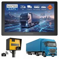 Navigacija sunkvežimiams MODECOM CX 9.0 TRUCK TIR BUS, 9", su greičio kamerų žemėlapiais 2026