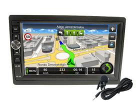 Automagnetola su navigacija ir mikrofonu 2DIN Fiat Bravo 2007–2014
