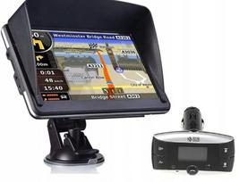 Automobilinė GPS navigacija 7" 16GB sunkvežimiams su siųstuvu kb502b