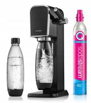 Vandens gazavimo aparatas SodaStream ART juodas, 1 l Fuse butelis, CO2