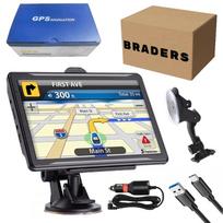 Sunkvežimių GPS navigacija BRADER, 7", Europos žemėlapiai 2026, 16GB