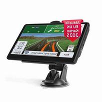Automobilinė GPS navigacija 5" liečiamu ekranu, Europos žemėlapiai 2025, plieninis korpusas