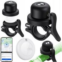 Dviračio skambutis su GPS lokatoriumi MiLi MiBell MiTag BT Android