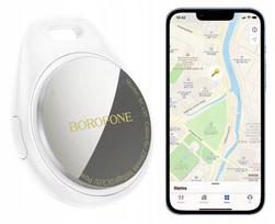Bluetooth GPS ieškiklis BOROFONE BC100, suderinamas su iPhone, iPad, Mac, iOS, Apple Find