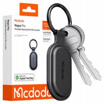 GPS ieškiklis MCDODO MINI, suderinamas su Apple Find My, juodas